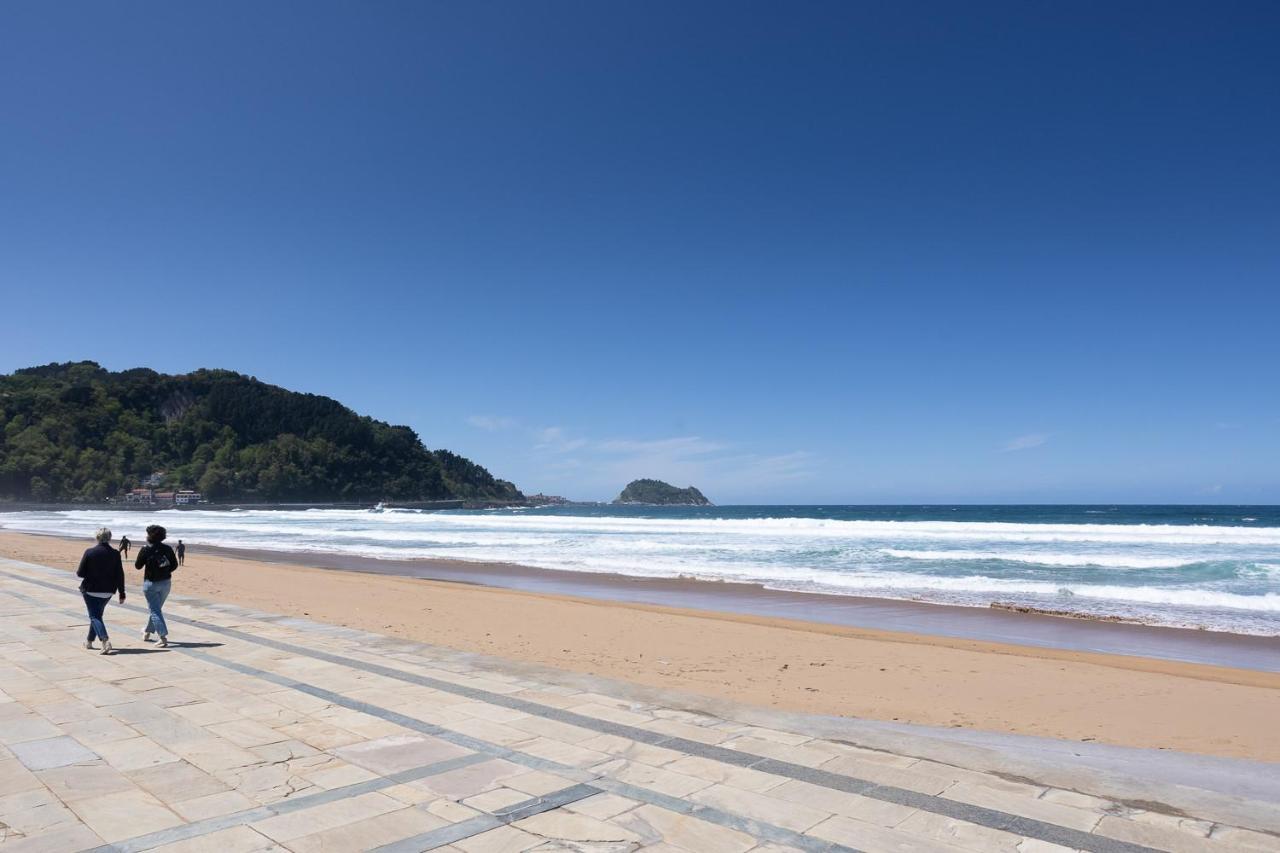 Apartamento Egona-San Luis 2 Vivienda, Playa Y Garaje Zarautz Exterior foto