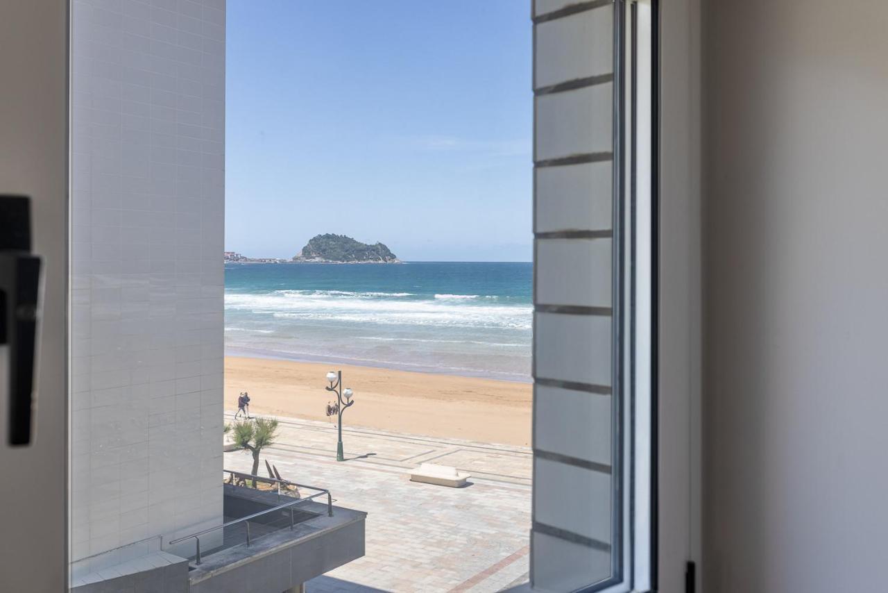 Apartamento Egona-San Luis 2 Vivienda, Playa Y Garaje Zarautz Exterior foto